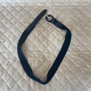 WCM New York leather/stretchy belt